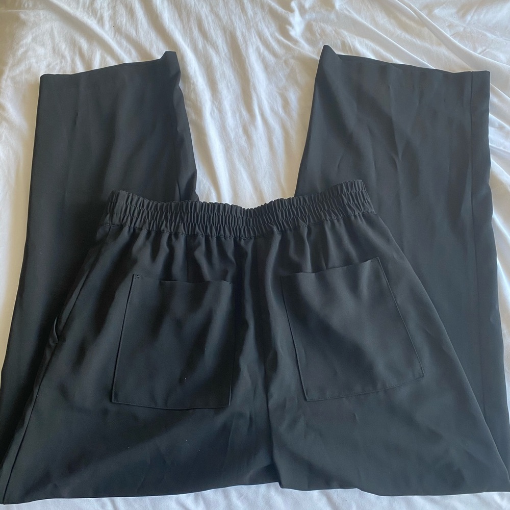 Loft wide leg chiffon pant